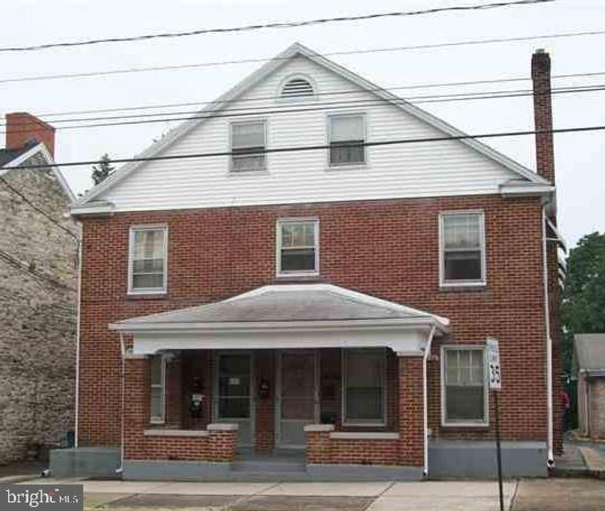 5 Unit opportunity in the heart of Middletown Borough. Solid brick building with long term tenants and positive cashflow. 3 one bedroom and 2 studios (Unit 20-3 is designated studio. It has a large bedroom and separate living "area.") Unit 20-3 -$1,000. Unit 20-2 - $825. Unit 20-1 - $900. Unit 22-1 $850. Unit 22-2 - $825. Add this solid property to your investment portfolio today!