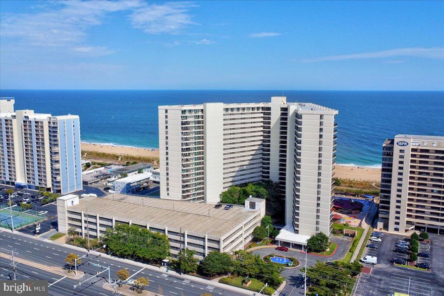 Resort-style living awaits you in this relaxing 3 bedroom, 2 bath home with majestic ocean views. Located in the highly desired Ocean Front Seawatch building, you will enjoy walking right onto the sand and coming back up for lunch! You’ll be in awe of Ocean City's Famous Sunrises and Sunsets while listening to the Waves Crash!
This fantastic condo has 2 bedrooms and 2 baths plus a converted den to make a 3rd bedroom with a pocket door for privacy. Master Suite (Queen), 2nd bedroom (Full) and 3rd bedroom (2 twins). Full kitchen, dining area, living room, and the most magnificent views on the spacious balcony that wraps around to the Master Bedroom. The large kitchen has a breakfast bar, brand new Quartz Counters, and plenty of cabinetry. The entire unit is freshly painted and a new Luxury Vinyl Plank (LVP) flooring. The unit is being sold furnished for immediate enjoyment. Private laundry is adjacent to the unit. Purchase now and have cash flow in place. This building has countless amenities including an Outdoor Pool, Indoor Pool, Fitness Center, Tennis Courts, Children's playground, ice cream shop, and tons more! Tons of parking!
 1031 tax exchange. The owner is also an active real estate agent.
 This home is a must-see, so call us today to schedule your private tour. This is the home you have been waiting for!