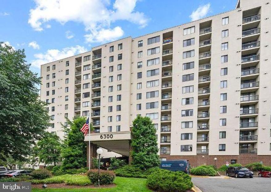 Beautiful condo on the quiet side of the building, backing to the pool and trees. The kitchen has stainless steel appliances, recessed lighting, granite counters, and ceramic tile flooring. Gorgeous wood floors flow through the living room, dining room, and bedrooms. Both bedrooms feature spacious walk-in closets. Enjoy the community amenities, including pool, fitness center, and bike storage. One assigned garage parking space is included. Condo fee covers most utilities for added convenience. Commuter-Friendly Highlights: Metrobus A28 and DASH 35 stop right outside. Direct access to the Pentagon, Mark Center, and Van Dorn Metro (Blue Line).