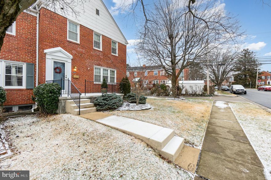 Meticulously cared-for brick home is THE ONE! This end of group offers 3 bedrooms, and 2 full baths, and is loaded with updates/improvements.  You will find a front porch, a fenced backyard, storage in the rear of the house, and gorgeous gardens. Upon entering 1601 Glen Keith, you walk into a foyer area with a coat closet and french door leading into the living room.  Lovely hardwood floors, an electric fireplace insert, and ample natural light are things to note.  The kitchen has ample cabinet space, appliances convey, and leads to the dining room, as well as the sunroom.  The upper level offers three bedrooms and an updated full bath.  The attic is impressive... it has pull-down steps, a peaked roof, electricity, and is completely floored... ready to be converted to living space or used for storage.  The lower level is a finished space with a separate laundry/storage area, closets, and a full bath.  NEW ROOF w/50 year shingles in 2023, NEW Hot Water Heater 2023, Upper Level Bath 2021, Furnace & AC 2015.  Fresh paint on main level 2024. Appliances and window coverings convey.  Immacualte property ready for you to make your own. Home is Where Your Story Begins!