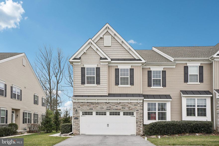 Experience modern luxury in the highly sought-after community of Reserve at Glen Loch in West Chester. This stunning 3-bedroom, 2.5-bath residence offers more than 3,000 sq. ft. of living space and features a thoughtfully designed open floor plan ideal for today’s lifestyle. From the moment you enter, natural light fills the home, highlighting its sophisticated style and clean design. Gleaming hardwood floors flow seamlessly into the dining area and gourmet kitchen, which is well-suited for the culinary enthusiast. Complete with a center island, pendant lighting, quartz counters, recessed lighting, and a breakfast area, this space offers it all. Sliding doors from the kitchen lead to a rear deck overlooking open common space, creating a peaceful outdoor setting. The spacious family room, with large windows and ample natural light, provides a comfortable setting for gatherings of any size. A versatile flex room on the main level offers space for a home office, hobby area, or additional use. A powder room and access to the two-car garage complete the main floor. The upper level opens to a spacious loft area, providing additional flexible living space. The elegant primary suite features dual walk-in closets and a generously sized en suite bathroom. Two additional bedrooms, a full hall bathroom, and a convenient laundry room complete the upper level. The unfinished basement presents an opportunity for future customization to suit a variety of needs. The home is conveniently located near shopping, dining, and entertainment, with easy access to major roadways, including Route 202, Route 1, and Route 30. Downtown West Chester is just minutes away and offers a wide variety of shops and restaurants. This home combines space, functionality, and a desirable location. Schedule your appointment today!