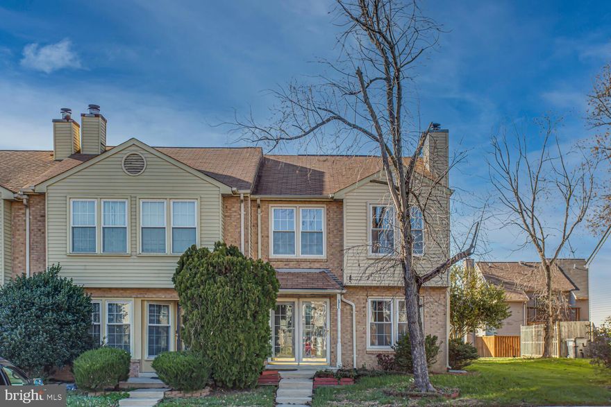 End-unit townhouse located in a great commuter location & in close proximity to shopping, restaurants, and schools!  The main level features a large family room with a pellet stove, a half bath, kitchen with dining area and laundry area.  The upper level has 2 large bedrooms!  Each with their own private bath and plenty of closet space.  The primary bedroom has a walk-in closet and a balcony. Nice large concrete patio off the kitchen, fenced back yard for privacy, and a large storage shed.  Also an additional storage unit attached to the house.  Call today to take a tour of this home!