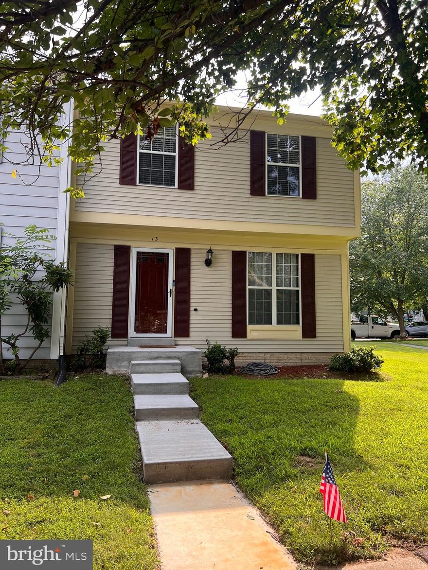 End-Unit Townhouse with Patio, Finished Basement & Full Amenities – 5 Mins to Metro

Spacious and inviting, this end-of-row townhouse offers 1,588 square feet of living space with 3 bedrooms, 2 full baths, and 1 half bath, with new carpet and fresh paint. Located in the desirable Longmead community, it’s just 5 minutes from the Metro and close to shopping, dining, and major commuter routes.

The entry level features a welcoming foyer and a convenient powder room. Gleaming hardwood floors flow throughout the formal living and dining areas, where sliding glass doors open to a fully fenced backyard and patio—perfect for relaxing or entertaining. The adjacent eat-in kitchen boasts new stainless steel appliances, rich cabinetry, ample counter space, a mosaic tile backsplash, and a pantry for additional storage.

Upstairs, you’ll find three newly carpeted bedrooms and two full bathrooms, including a comfortable primary suite with a private ensuite bath. The finished lower level provides a versatile recreation room—ideal for a home office, playroom, or media space—plus a dedicated laundry area for added convenience.

Minimum score of 720 required

Residents of Longmead enjoy access to a community center with a party room, playground, pool, pickleball and tennis courts, and a ball field. Two assigned parking spaces (#766) are included; additional parking is available on Normandy Crossing Dr.