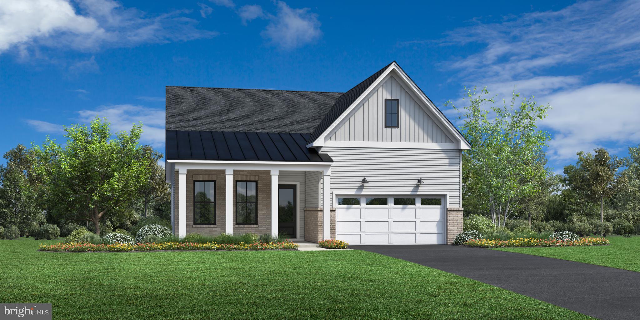 Welcome home to Regency at Waterside, and the popular Jarrett design. This Quick Move-In Home is available now, and ready for spring occupancy. Open concept layout lends itself to todays preferred way of living featured in our Providence Collection. This home design boasts 2 bedrooms on the main floor as well as two full baths, and flex space. The main living area is perfect for entertaining or family gatherings as it flows from your new gourmet kitchen and casual dining area to your rear covered deck for Summer -time get-togethers. The highlight of our community is our 10,000 square foot clubhouse featuring an indoor pool, bocce courts, putting green, dog park and so much more. Price shown reflects generous builder incentive already applied.