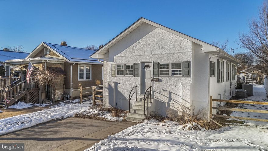 Welcome to 630 Summit Street! Thoughtfully updated and full of character, this charming single-level home offers a beautifully functional floor plan paired with high-end, design-forward finishes throughout. Warm European White Oak hardwood floors by Stuga run through the main living spaces, setting the tone for a home that balances comfort with elevated style. The heart of the home is the stunning kitchen, featuring soapstone countertops and a custom slant-front sink designed locally by the Bucks County Soapstone Company, handmade zellige tile backsplash from Clé Tile, and unlacquered brass hardware from Rejuvenation throughout the kitchen and pantry/mudroom. A large island anchors the space, flowing seamlessly into the dining and living areas, ideal for everyday living and entertaining! The layout includes four well-sized bedrooms, including a private primary suite, along with a spacious laundry/mudroom that adds everyday convenience. Outside, enjoy a Pennsylvania native flower garden in the front yard and a small goldfish pond in the back- creating tranquil outdoor spaces to relax or garden. A covered patio and deck extend your living space and offer the perfect spot for outdoor dining or unwinding. A tankless water heater ensures hot water that won’t run out, and a sub-panel installed in the garage provides added peace of mind and flexibility. Ideally located in an extremely convenient, low-tax area, this home is walkable to a beloved neighborhood park and an active community fire hall, offering both community connection and everyday ease. A truly special property where thoughtful design, quality craftsmanship, and location come together. Do not let this home get away, schedule a showing today!