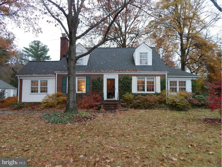 Charming Cape on three lots that will be developed into two homes facing Chadwick built by Alabama Avenue LC.