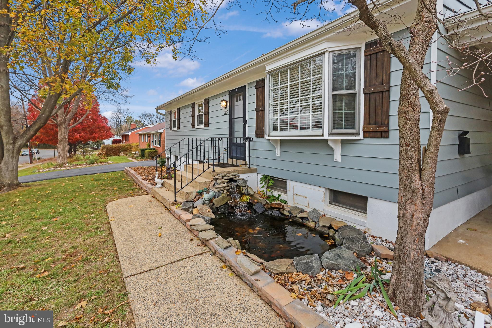 Welcome to 113 Belmont Dr SW in the heart of Leesburg, VA! This charming home offers a perfect blend of comfort and convenience. Step inside to find a bright, spacious living area with natural light streaming through large windows and skylights, creating a warm and inviting atmosphere. Freshly painted throughout. Acacia hardwood flooring in the whole main level. The updated kitchen features modern appliances, ample cabinet space, and a cozy dining area. Large, heated porch off the dining room. The primary bedroom offers a peaceful area with a half bathroom, while two additional bedrooms provide plenty of space for family or guests. Enjoy the huge, fully finished basement with additional 2 bedrooms and additional rec room with full bath. Roof only 4 years old, HVAC in 2017. Outside is a big backyard, perfect for entertaining, gardening, or relaxing. Located in a quiet, established neighborhood, yet walking distance from downtown Leesburg's shopping, dining, and entertainment. Easy access to major commuter routes, including Rt 7 and the Dulles Greenway. Don’t miss the opportunity to make this delightful property your new home!