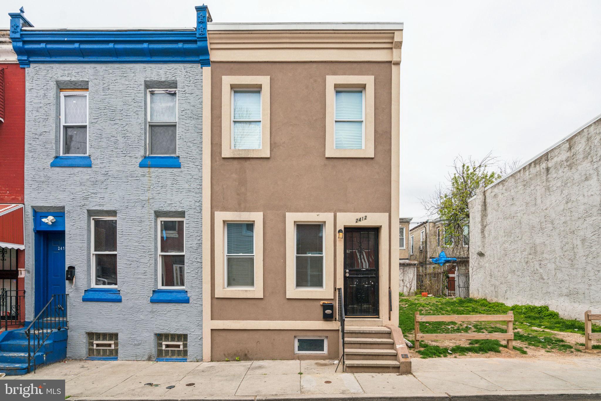 Welcome to 2412 N Chadwick Street, a beautifully renovated 3-bedroom, 1-bath home in the heart of North Philadelphia West. Whether you're a first-time homebuyer or an investor looking for a turn-key rental property, this move-in ready home is a perfect match. Step inside to find a bright and open living space with fresh updates throughout. The modern kitchen features sleek cabinetry and updated appliances. Upstairs, you’ll find three spacious bedrooms and a renovated full bathroom. Additional highlights include central A/C, basement laundry area, and a private, enclosed backyard. Located just minutes from public transit, Temple University, and neighborhood amenities, this home offers both convenience and value. Don’t miss your chance to own this solid investment or your very first home. Schedule your showing today!