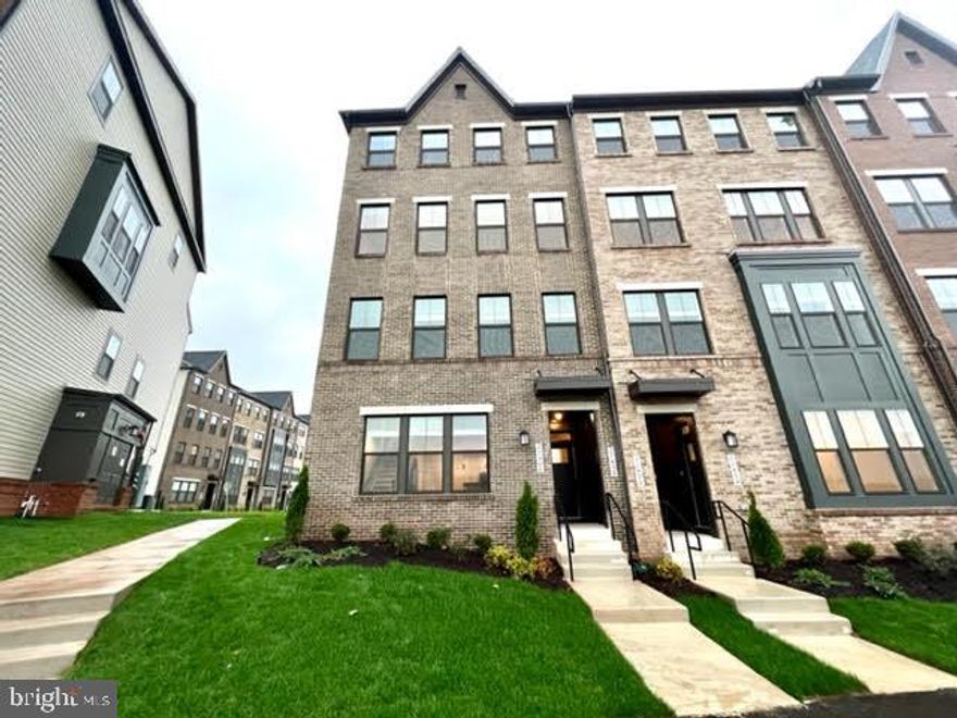 This gorgeous, never-lived in, brand new END UNIT condo is 1614 sq ft over 2 levels- and only 3/4 miles from the Ashburn Metro (NOW OPEN!).  This condo has amazing views – situated right in front of a beautiful lake with unobstructed views of open space and trees.  Spacious with 3 bedrooms, 2.5 baths and 1 car garage! Beautiful LVP flooring on the open concept main level, and kitchen with elegant quartz counters, white cabinets, backsplash, and stainless steel appliances. The primary and hall bath also have quartz counters and frameless shower. This rental has a washer/dryer, window blinds installed (MOVE-IN READY)! Already installed with ring alarm security kit with video doorbell pro!  Amazing community has trails, parks, and future clubhouse with fitness center & pool. Quick access to Toll Road, Dulles Greenway, Dulles Airport, and lots of shops/stores!