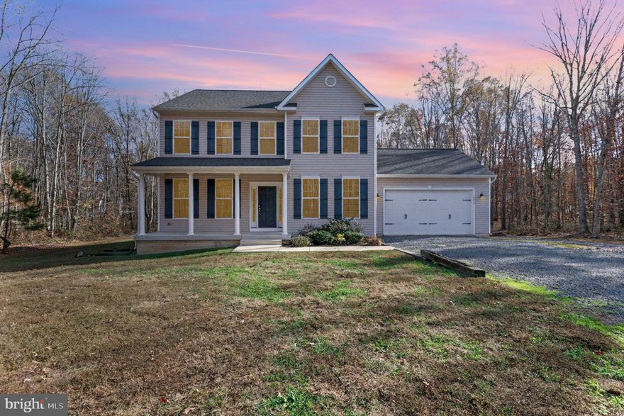 Welcome to 8217 Vintage Lane, where privacy, space, and comfort come together on 3.74 peaceful acres tucked away on a quiet no-thru street. Surrounded by mature trees and wooded views, this home offers a serene setting while still providing the space and features today’s buyers are looking for. --- Inside, you’ll find over 2,000 finished square feet with a functional layout designed for both everyday living and entertaining. The main level features a spacious kitchen with a center island, stainless steel appliances, and pantry storage, opening into a light-filled family room that’s perfect for gatherings. A formal dining room adds flexibility for hosting or everyday meals. --- Upstairs, the home offers four bedrooms and two and a half baths, including a private primary suite with a walk-in closet and a relaxing bath featuring a soaking tub and separate shower. Engineered wood and ceramic tile flooring, recessed lighting, and ceiling fans throughout add comfort and style. --- The full unfinished basement provides endless potential—whether you’re envisioning additional living space, a home gym, or storage. Outside, enjoy a level yard with a mix of open space and wooded privacy, along with a large back deck and concrete patio ideal for outdoor entertaining, gardening, or simply enjoying the quiet surroundings. --- Additional highlights include vinyl siding, a two-car attached garage with interior access to the kitchen, extended driveway parking, and low-maintenance landscaping. --- If you’ve been searching for a home that offers room to breathe, privacy, and versatility—8217 Vintage Lane is ready to welcome you home. Schedule your showing today and experience the calm of country-style living.