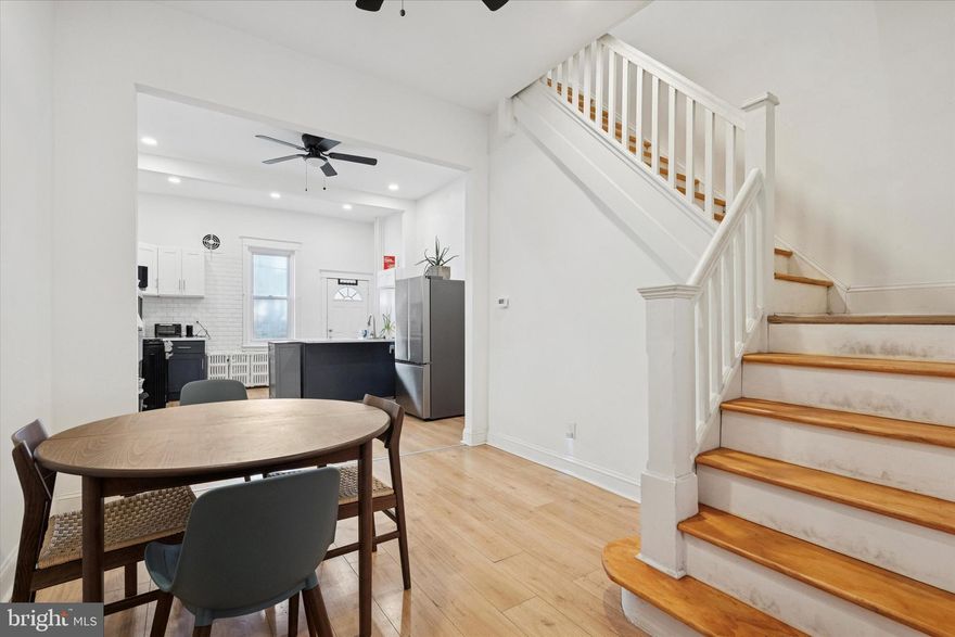 This rare 3-unit, 2-building package includes a fully rented single-family home at 2345 E Somerset (4 beds/1.5 bath, leased at $1,850/month through 4/30/2026) and a prominent corner mixed-use duplex at 2347 E Somerset, anchored by a long-term wing shop tenant paying $3,500/month NNN with 6+ years remaining. The commercial tenant also uses the basement for office space, a half bath, and yard access for trash storage. The second-floor apartment is a freshly renovated 2-bedroom with a private deck, washer/dryer, dishwasher, central air, and all-new finishes; it is currently vacant with a projected rent of $1,300. This is an excellent pure investment play or an opportunity to live in either the apartment or the single-family home once available. Owning the adjoining property simplifies commercial management, and the location offers easy access to I-95, local retailers, and major shopping centers.