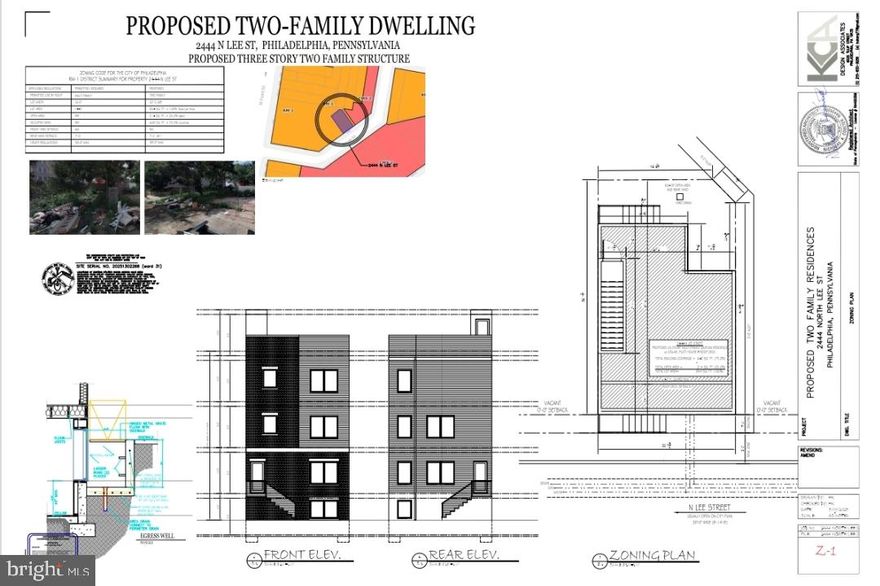 Shovel ready, approved for two 3 bed, 3 bath units with a roofdeck. Amazing development oppurtunity in the 19125 zip code, Fishtown neighborhood. Contact listing agent for plans. Check phila atlas for zoning docs. Approx 22.5ftx36 ft, 850+ sq ft, RM1 zoned lot located off Front and York, half a block from the  York-Dauphin MFL Station.  This area is ripe with development. 2 large projects recently finished on both sides of the lot and more in the direct area(drive by). This is a unique, extra wide lot (approx 22.50 ft wide). Plans will be approved, ready to go, just pay city of phila for the permit, and start building.