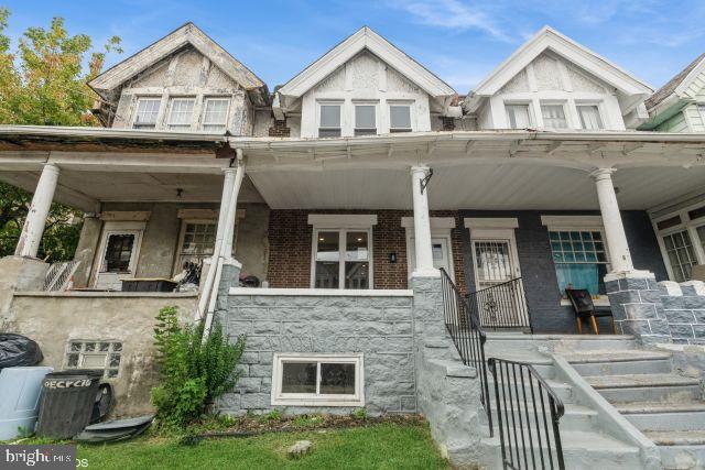 Fannie Mae Homepath property. Two story, 3 bedroom, 1.5 bath porch front row located in West Philadelphia and close to Cobbs Creek park. First floor consists of front living room with brand new luxury vinyl flooring, dining room, updated powder room plus ultra modern kitchen with wood cabinets and all stainless steel appliances. Freshly painted 3 nice sized bedrooms plus full updated modern bathroom on the 2nd floor. Large full basement which could easily be finished and rear patio. Perfect starter home for owner occupant buyers. Low down payment plus grants available. See Homepath website (see below) for details. Move in condition and ready for immediate occupancy.