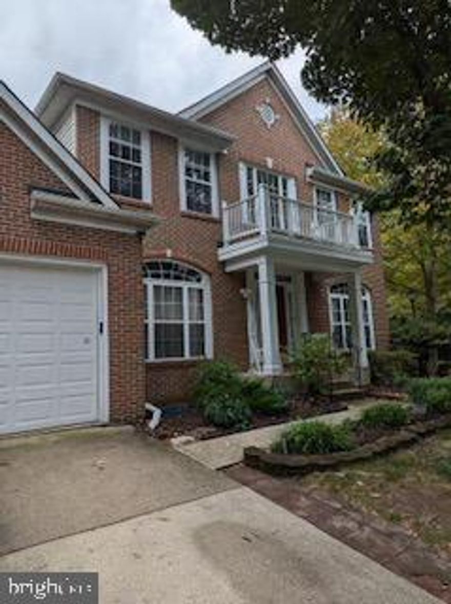 Beautiful brick front home with an IN-LAW SUITE located on a CORNER LOT, with ample street parking in sought after RUSSETT COMMUNITY. Features efficient heating and cooling with York HVAC ('23-10-yr warranty with Borcher Mechanicals) and LOW ELECTRIC BILLS (APPROXIMATELY $35 AFTER REBATE/MO over last 12 months) with SOLAR PANELS (OWNED 2018). A spacious 2-story foyer leads into a bright formal living room and dining room; all with oak hardwood flooring.  Perfect for entertaining family & friends. You will love cooking in this BRIGHT KITCHEN which features UPDATED WHITE SOFT CLOSE DOORS AND DRAWERS (07/2024—10 yr warranty.
featuring a large pantry, granite countertops, stainless appliances, and an adjoining breakfast room surrounded by windows offering a view at the deck and scenic views. A step-down family room featuring a wood fireplace offers a wall of windows out to the deck. Walk in closet next to kitchen & powder room and office/study completes the main level. At the top of staircase and through French doors you’re welcomed to the owner’s suite with a high cathedral ceiling, a huge walk-in closet, a spacious luxury bathroom featuring a jacuzzi tub, separate shower, dual vanity and separate toilet room. The upper level also offers three additional bedrooms, a full bath. The lower level features a finished in-law suite offering a very spacious luxury 2 bathrooms with jacuzzi tub, separate shower, double vanity and separate toilet room. One additional bedroom, a kitchenette with a walk-in pantry, a closet that can be converted back into laundry area and a great room leading to the outside door with a step up walk out. Fully fenced backyard. This home is in a great location close to Ft. Meade, Laurel Racetrack, and metro stops. The ever-popular Russett community is conveniently located with access to endless choices for shopping, dining and transportation. Going to DC, MD (other cities like Annapolis and Baltimore) and VA are so easy with convenient location. It boasts numerous community amenities including a highly regarded and enjoyable pool complex, a vast array of trails, basketball, volleyball and tennis courts. As of (2024) there is a pickle ball court. You will find tot lots and recreational areas for all ages throughout.