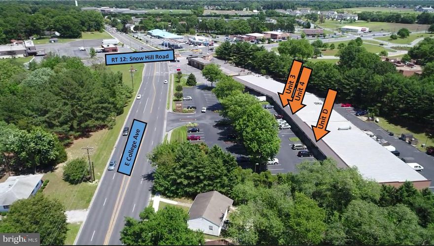 Positioned at the main entrance of the shopping center on E College Ave, 1,200 SF space offers excellent visibility. The unit includes a large front display window, a complete open floorplan, two private restrooms. The unit also features a small commercial three-compartment sink with a countertop area — ideal for light food preparation or beverage service. Perfect for retail, office, or small food-related concepts.