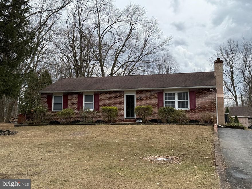 Welcome to your peaceful sanctuary nestled within a quiet cul-de-sac neighborhood, where space, comfort, and classic charm converge on a sprawling 1.3-acre lot. This beautifully maintained three-bedroom, two-full-bath ranch home greets you with timeless elegance, featuring gleaming hardwood floors and exquisite crown molding that flows seamlessly through the entryway, hallways, dining room, and a spacious living room centered around a cozy fireplace. Offering the desirable ease of a stair-free lifestyle, this single-story layout is enhanced by a fresh coat of paint throughout and plush new carpeting, including in the inviting family room which features a warm wood-burning stove for those chilly Pennsylvania evenings. At the heart of the home, the bright and fresh kitchen boasts lots of counter space, perfect for meal prep and holiday baking. Step outside to the expansive back porch to overlook your massive, fully fenced-in backyard—a private oasis for children, pets, and summer gatherings. Car enthusiasts and hobbyists will fall in love with the oversized 1,100-square-foot detached two-car garage, complemented by a large driveway with ample parking. With an additional 1,000+ square feet of potential in the clean, unfinished basement, there is plenty of room to grow. While you’ll enjoy a serene and private atmosphere, this home is perfectly positioned for modern life, offering convenient access to major roads for quick and easy trips wherever you need to go. This property offers the perfect blend of a peaceful retreat with the polished updates today’s buyers crave; it is truly a place where your family can plant roots and create a lifetime of memories.

***Interior Photos To Come***