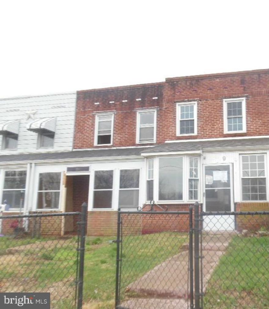 HUD Owned Home, case number 241-362966. HUD Homes are sold "as is," FHA insurable with repair escrow, subject to appraisal. Don't miss out on this value priced home! Enjoy nice room sizes. Covered front and rear porches for warm weather entertainment. Use the basement for extra storage and/or living space. Just a short drive to Downtown Baltimore.