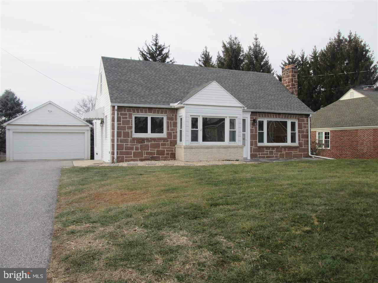 Move in ready! Recently remodeled Cape-Cod Style home in West York SD. 3 or 4 bedrooms with 2 full baths and large detached 2 car garage. Beautiful kitchen with lot of light & new stainless appliances. Cozy living room with wood burning fireplace. Nice level yard with plenty of space for entertaining. Updated utilities, windows, and roof. Convenient location and affordable taxes. A perfect place to call home!