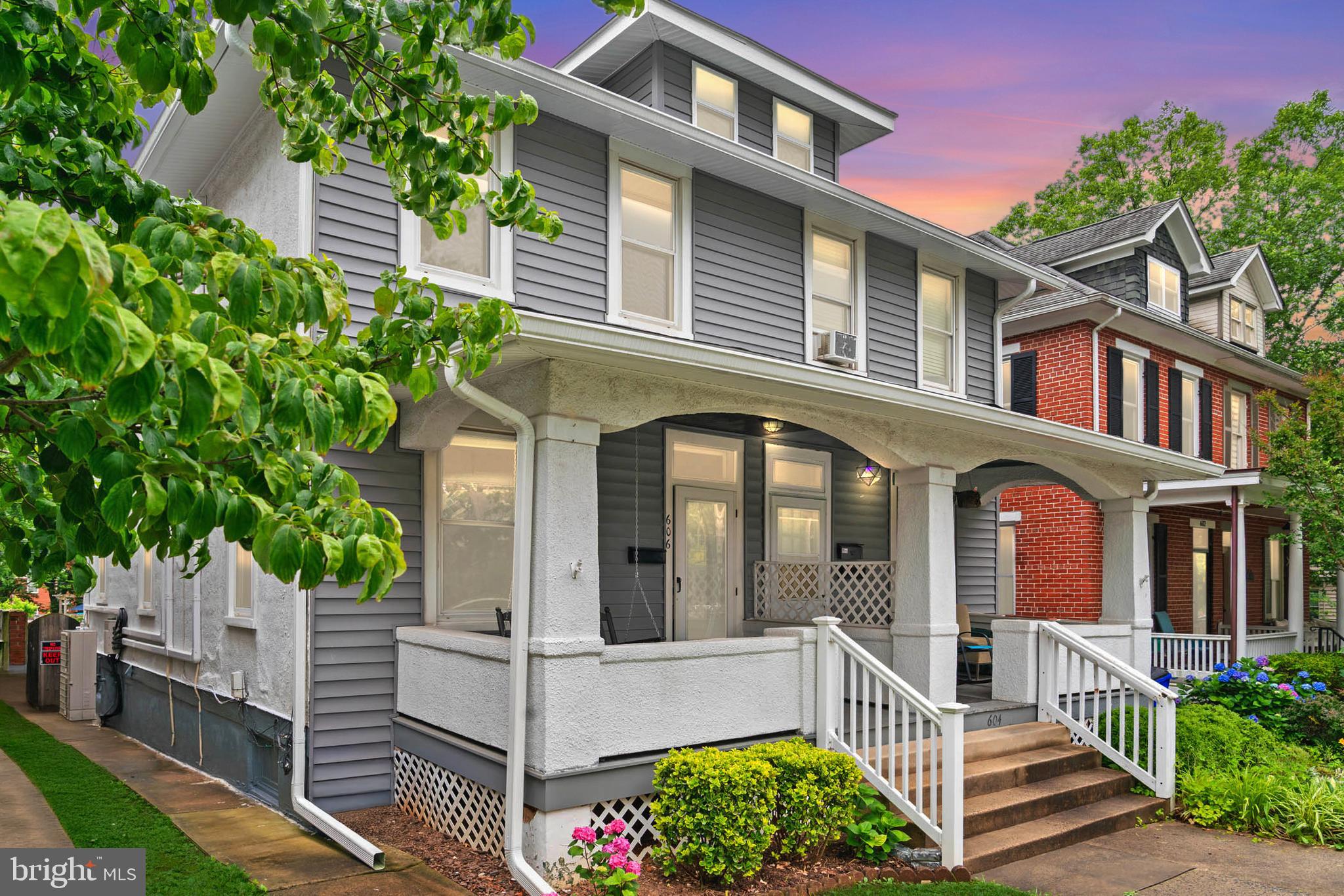 Welcome to 606 Trail Avenue, where timeless charm meets modern elegance in the heart of Frederick. This beautifully remodeled 1924 home has been thoughtfully updated in 2025, blending vintage character with contemporary comfort.
Step inside to timeless hardwood floors that shine with character and flow throughout the home, accented by Vintage-accurate burnished bronze switchplate covers and period-inspired details that honor the home’s original style. The kitchen is a true showstopper, with charming nods to the original era yet fully modernized, offering a perfect space to cook, entertain, and enjoy.
Upstairs, the primary bedroom opens to a private balcony overlooking your very own backyard oasis, a custom-landscaped retreat complete with an old-school brick BBQ, perfect for gatherings or peaceful evenings outdoors. Off-street private parking is conveniently located just beyond the backyard.
Located just moments from Downtown Frederick, this home puts you in walking distance to local favorites like Market Street dining, eclectic boutiques, Baker Park, Carroll Creek, and seasonal farmers’ markets. Whether you're grabbing coffee at a local café, enjoying the arts, or strolling through the historic district, you'll love everything this vibrant community has to offer.
Historic charm. Thoughtful updates. Prime location. 606 Trail Avenue isn't just a house, it’s the perfect place to call home.