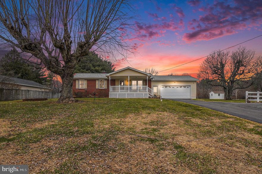 Located just outside of Town, this conveniently located Ranch has been well maintained & offers 3 Bedrooms & 2 Bathrooms. There is a large 16’ x 20’ Sunroom Addition with attractive Brick Finish overlooking your Semi-Private back Yard. The Basement offers 2 additional Finished Rooms & an Outside Entrance. The Garage offers plenty of additional Storage & Room for 2 Vehicles. Also included with your Purchase is the adjacent 0.23 acre Lot, large Shed & small Outbuilding. In the past 3 years the Roof & HVAC System have been replaced & the Windows have been updated. The House also offers a Back-up Generator Plug for additional Comfort & Security. This Home has been well maintained & has many attractive Features. Don’t miss this opportunity to purchase this great House. Schedule your Showing today.