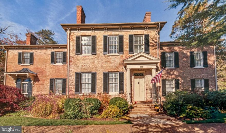 The Baldwin Day House, located in the Historic District, is a remarkable example of Greek Revival architecture. Built in 1840, this stately brick residence features a bracketed cornice, Doric columns, and timeless period details throughout. Thoughtfully updated in 1999 and again by the current owners, the home offers a seamless blend of historic charm and modern comfort.

Highlights include 4 spacious bedrooms, 5 full baths plus a half bath, 8 fireplaces, high ceilings, beautiful wood floors, and detailed moldings. The attached oversized 3-car garage provides convenience rarely found in Old Town, along with ample off-street parking.

Set on a private 0.77-acre lot, the grounds showcase mature landscaping, a saltwater pool, and a garden shed, creating a serene retreat just steps from one of the most desirable streets in Old Town.

A truly exceptional opportunity to own a piece of local history. More photos and floor plan coming soon.
