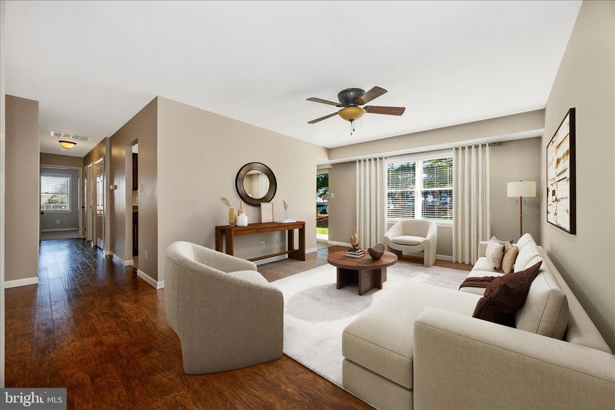 Lovely, well-maintained ground-floor condo (no stairs or steps to enter) located in the sought-after Walkersville area. Enjoy hassle-free living in this spacious unit featuring a generous living and dining area with large windows providing an abundance of natural light. The adorable eat-in kitchen offers ample cabinet and countertop space plus a large sliding glass door that leads to a private patio overlooking greenspace. The primary bedroom includes a private half bath and a walk-in closet. The second bedroom is conveniently located across from the full hallway bathroom. Also included is a laundry/utility room with full size washer and dryer, a linen closet and spacious hallway storage closet. And there’s even MORE storage with a private on-site storage cage and an additional HVAC closet off the patio. One assigned parking space for your convenience conveys the unit, plus plenty of additional parking. Enjoy wonderful community amenities such as an inground pool with a baby pool, tot lots and playgrounds. Nestled in the heart of Walkersville, this home is walking distance to Walkers Village Shopping Center with Safeway, CVS, Walkersville Tavern, and so much more right at your fingertips. Easy access to Route 26, Route 15, Wegmans, Walmart and downtown Frederick, providing restaurants, shopping, and entertainment just minutes away. Don’t miss this fantastic opportunity to own this home.