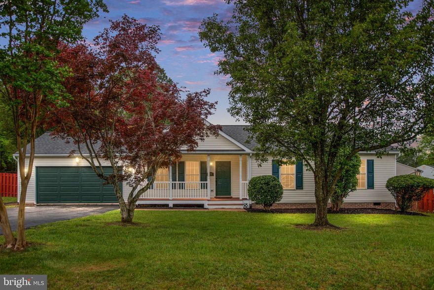 Updated 3-Bedroom Rambler on Half-Acre Corner Lot located in Falcon Ridge, minutes from shopping, restaurants, schools, and Interstate 95. This well-maintained 3-bedroom, 2-bath rambler offers 1,260 sq ft of single-level living with vaulted ceilings, newer luxury vinyl plank flooring, and fresh paint throughout. The kitchen features newer granite countertops, and a sunroom with a gas fireplace opens to a screened porch, perfect for relaxing year-round. All bedrooms include custom closet systems for organized storage. Set on a .5-acre corner lot, the large fenced backyard includes two sheds & a mature fig tree, and gorgeous Japanese Maple trees add charm to the front yard. Additional highlights: new roof (2018), HVAC (2017), and an oversized 2-car garage with extra storage. This home is move-in ready, freshly landscaped, and power-washed, offering modern updates and great outdoor space. Schedule your showing today!