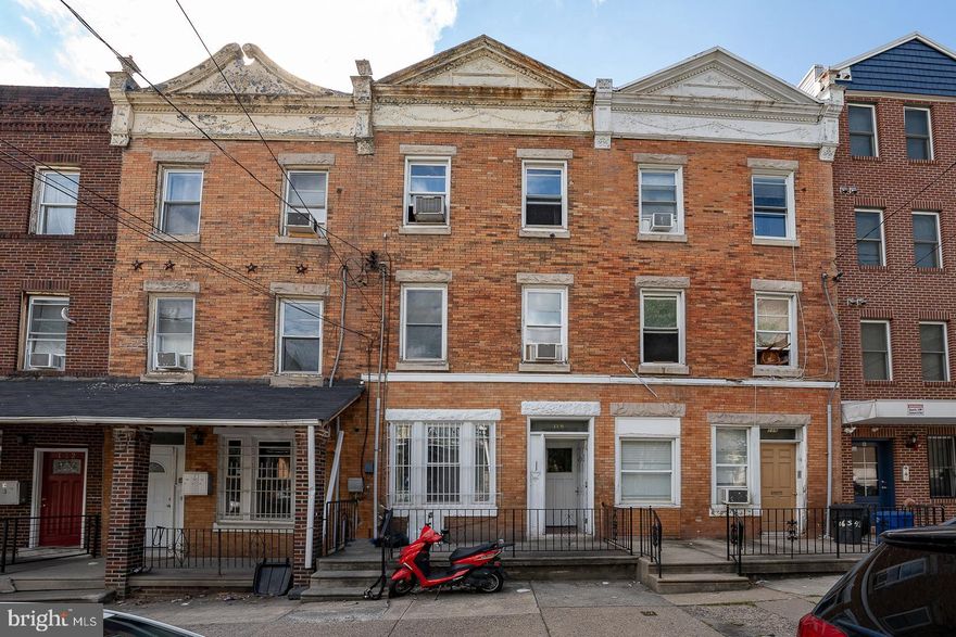 Come and see this is renovated 4 units property in the hart of the University City of Philadelphia. This 4 unit property is 3 units rented and one is vacant. 1st floor has 2 bedrooms and one bath kitchen and dining combo. Second floor has 2 one bedroom and one bath units and 3rd floor has one bedroom unite. All the utilities are separated.  Close to Drexel University , University of Penn, University of Science all the hospital, HUB, Chop and Penn Presbyterian Medical Center. House is close to public transportation and shopping. This property is a great investment in a great area.
