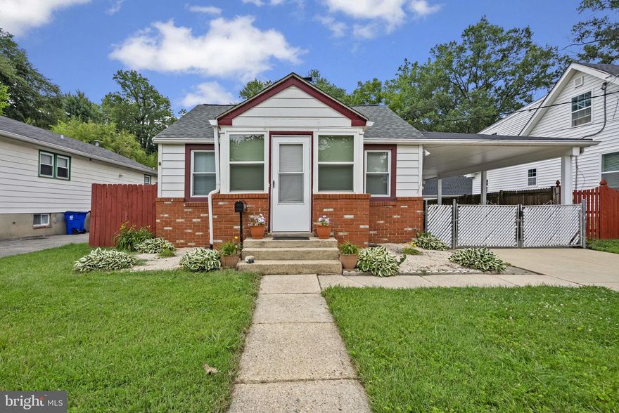 THE LIST PRICE REPRESENTS THE OPENING OFFER AMOUNT (NET TO SELLER).  AGENTS - PLEASE VIEW AGENT REMARKS IN BRIGHT MLS.

Fresh and move-in ready 4-bedroom, 1-bath home featuring an eat-in kitchen, situated on a spacious lot with a driveway, carport, and privacy fence. The backyard is a standout with a large deck and low-maintenance landscaping—perfect for relaxing or entertaining. The roof was replaced in May, and the home also includes updated windows, laminate flooring, and fresh paint throughout. Just waiting for you to move in! Enjoy a convenient location near public transportation, Greenbelt Metro, parks, major commuter routes, and the University of Maryland (UMCP). A perfect option for a first-time buyer or investor!

Please schedule all showings online via Showing Time.

Offers will be accepted through Monday, July 7, 2025 at 2:00 pm.

AT SELLER'S DISCRETION, AN OFFER MAY BE ACCEPTED AT ANY TIME.