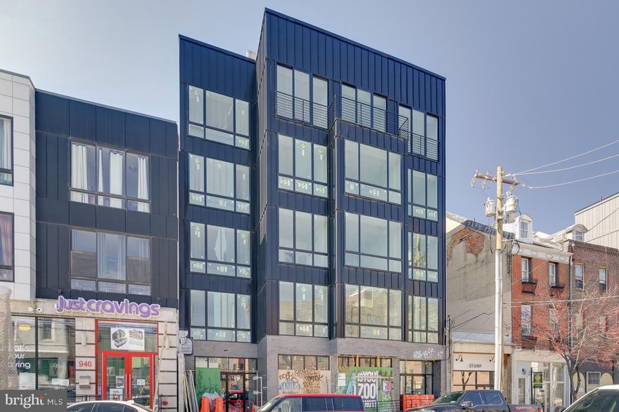 Introducing the Artisans Edge - an amazing luxury condo development, tucked away on an incredible block of Northern Liberties.  Artisans Edge boasts 13 sophisticated residential units, each thoughtfully crafted to provide a luxurious living experience with industrial chic finishes throughout. A collection of floor plans and high-end appliance packages, luxury finishes, common outdoor space, and a shared roof deck! These homes are spacious 2 bedroom, 2 bathroom flats with open floor plans. Artisans Edge is strategically situated amidst the vibrant city life. Enjoy the convenience of being mere steps away from the bustling 2nd Street as well as Fishtown and be amongst Philadelphia's finest dining and entertainment establishments. Parking is available, while spots last, at a lot down the street. Taxes are not $1. Taxes & square footage are the buyer's responsibility to verify independently. Even though this is a new condo building, the Sellers preferred lender has 30 year fixed 5%-10% down mortgage products for this building. Please inquire with the listing team. The PAR Standard Agreement of Sale for New Construction of sale must be used for new construction properties whether completed or not.