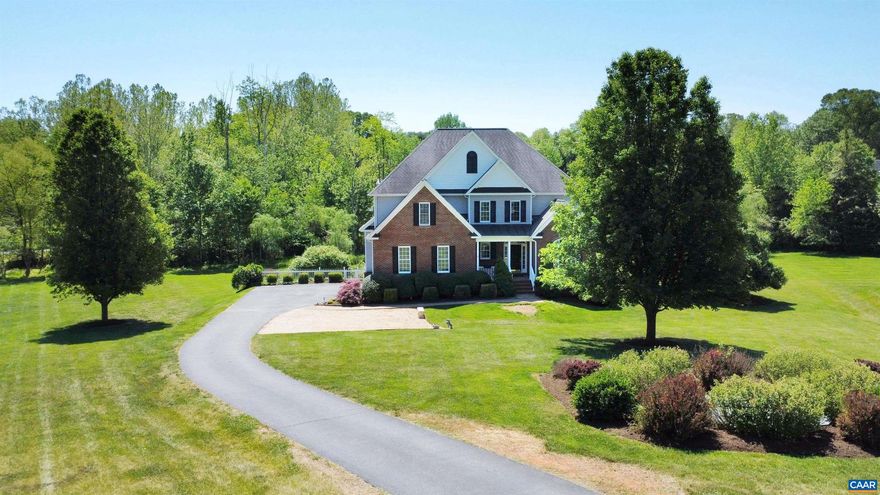 EXCEPTIONAL FIND in QUIET Willow Creek neighborhood! Original owner diligently maintained expansive home. The interior is accentuated by a striking 2-story foyer, 10'ceilings, gleaming hardwood floors & 1st floor primary en-suite. Home office located at front of home provides privacy, ideal for remote work. Large living room with cathedral ceilings is bathed in natural sunlight through numerous windows, complemented by a gas fireplace & access to back screened porch. Fully equipped kitchen features; breakfast bar, pantry, water filtration system, & breakfast nook overlooking private backyard. Laundry room & 1/2 bath conveniently located near garage, making it a breeze to keep floors clean. Primary en-suite offers his & hers walk-in closets, spa inspired bathroom with water closet, jetted tub, separate shower, dual vanities & linen closet. Upstairs, you?ll find 3 more sizeable bedrooms, 2 of which are en-suite & all with ample closets. Additionally, there's a bonus room with spacious walk-in closet for extra storage. Insulated & framed unfinished walkout basement is primed for future expansion. A beautiful yard with diverse garden spots filled with evergreens, lilacs, & peonies. NO HOA. Rte.29, NGIC, UVA Research Park nearby.,Fireplace in Living Room,Fireplace in Master Bedroom