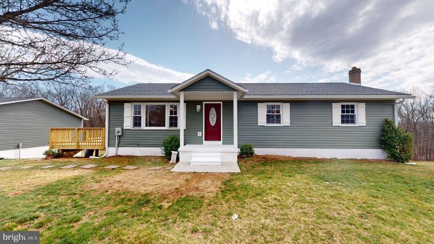 Right on the WV, VA line is this completely remodeled home with room to share.  3 Bedroom, 3 Baths, 3 Levels and 3 Car Garage.  Lower level also includes laundry room,  2 additional rooms and large open space.  
This home includes all new paint, flooring and appliances.