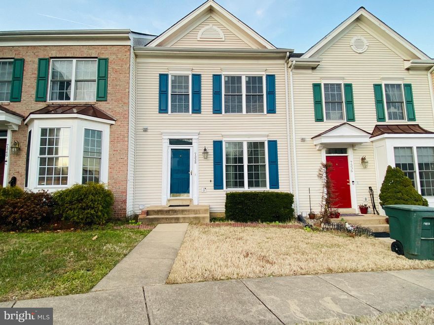 Welcome to this 3 bedroom 3.5 bath home in Worthington Woods. Beautiful townhouse with new LVP floors on all three levels. Walk into the foyer with coat closet and half bath. Light bright living area with dining area.  Eat-in kitchen with an abundance of cabinet space and gas stove.  A sliding glass door takes you to the sunny deck that outlooks trees for entertaining. Primary suite with ceiling fan, walk in closet, en-suite bathroom includes two sinks and shower tub. Two additional bedrooms and one full bath and a storage area at stairs complete the level. The basement includes large Recreation room with a Den, one full bath, utility room with washer and dryer, and another large storage area complete the space. Walk to shopping centers; close to good schools, Interstate 95, Route 1, and Lorton VRE Station. New multi-purpose recreation center and library (Fairfax County branch) to open soon as well as Amazon Fresh and Amazon HQ2.