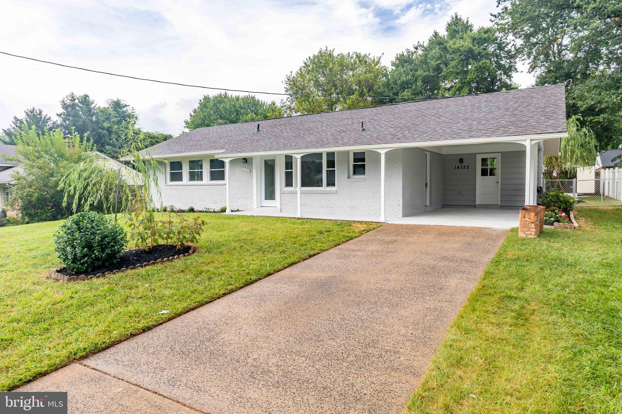 Welcome to this beautifully renovated and One Level ALL Brick single-family home nestled in the heart of Country Club Manor. Open floor Concept. New kitchen with Stainless Steel appliances, Quartz counter tops, recessed light, an Island and a Pantry. Master bedroom with updated attached bathroom. NEW LVP flooring. Outside enjoy a private backyard oasis , perfect for relaxing or hosting gatherings, with a beautifully landscaped lawn, mature trees, and space for outdoor dining or play. The Carport and expanded concrete driveway provides ample parking! New roof 2025 New HVAC 2025, New Water Heater 2025, NEW Washer Dryer 2025 Located in a friendly neighborhood and just minutes from major commuter routes, shops, dining, and parks — this home truly has it all, through out.