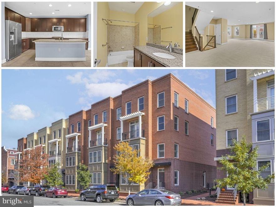 Discover modern living in this spacious 3-bedroom, 2.5-bath upper townhouse located in the heart of Potomac Yard, Alexandria. Built in 2015, this light-filled home boasts an open-concept main level with a chef’s kitchen featuring a large island, granite counters, and stainless steel appliances—perfect for entertaining. Enjoy generously sized bedrooms with walk-in closets, plus community amenities including bike paths, playgrounds, and sports courts. Just steps to shopping, fitness centers, and Metro, and minutes from Old Town, National Airport, and Amazon HQ2, this home offers both comfort and convenience in one of Northern Virginia’s most desirable locations.
