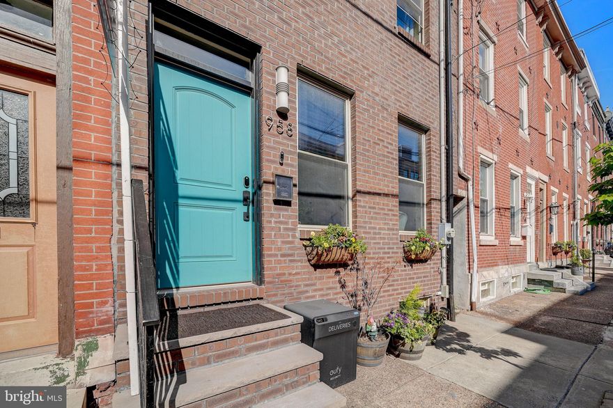Welcome to 958 North Randolph Street, an expansive home nestled in the heart of Northern Liberties, Philadelphia. This meticulously well-maintained gem offers significant additional square feet of usable space in the lower-level basement, backyard, as well as a rooftop deck boasting panoramic views of Center City and the Ben Franklin Bridge. Situated on a tranquil street just steps away from everything NoLibs has to offer, this unique property offers unparalleled convenience. Enjoy easy access to neighborhood amenities such as Liberty Lands Park, Orianna Hill Dog Park, Standard Tap, Bardot Café, Heritage jazz bar, North Bowl and many more too numerous to mention. Step inside to discover a luxurious open floor plan featuring high ceilings, hardwood floors, and captivating floating stairs. The first floor encompasses a spacious living room, a convenient half bath, and a gourmet kitchen updated with new countertops, cabinetry, and high-end stainless-steel appliances. Overlooking the sizable and gorgeous backyard, which was recently rehabbed, the kitchen provides the perfect setting for outdoor entertaining or relaxation. Ascend the floating stairs to the second level, which hosts two generous bedrooms, a full bathroom, and a laundry room. Venture to the third floor to discover the main owner’s suite, boasting a spacious bedroom with a walk-in closet, a modern master bath featuring a large glass stall shower, and a flex space bonus room currently utilized as a home office. Ascend to the private rooftop deck, where you can bask in the sun, entertain guests against the backdrop of the stunning city skyline, and enjoy Fourth of July fireworks from all directions. Unlike many multi-unit developments, this rooftop oasis offers incomparable privacy and relaxation. The home features hardwood floors and tall windows bathing the interior in natural light. Additionally, the fully finished basement offers a versatile space for a playroom, den, home gym, or a game room, accompanied by several storage areas. There is approximately 2 years remaining on the tax abatement, which transfers to the new owner. Additional amenities include a door camera, intercom accessible from the first and third floors, and 2 car permit parking in the nearby PPA Parking Lot for added convenience. Perfectly positioned to countless amenities, this home is near many of Philly’s best restaurants, cafes, parks, boutiques, bars, breweries, entertainment, fitness centers and so much more. Easy access to Interstate highways, Ben Franklin Bridge, and numerous incredible public transportation options including SEPTA’s bus and trolley routes, as well as the Market Frankford El. The lifestyle afforded by life in NoLibs is unparalleled. Schedule your exclusive viewing today and step into a world of refined living.