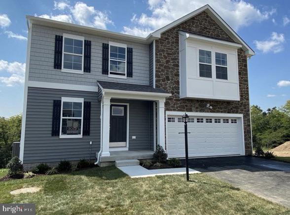 This stunning Colonial home, built in 2022, offers a perfect blend of modern design and comfort. The open kitchen and living room create a spacious and inviting atmosphere, ideal for entertaining or family gatherings. With four generously sized bedrooms, everyone has their own retreat. The home features three full baths and an additional half bath conveniently located on the main level. The owner did not skimp on upgrades and keeping this home pristine. Pets welcome with deposit on case by case basis.
The fenced-in yard provides privacy and security, backing up to woods. The fully finished basement includes a wet bar, making it an excellent space for relaxation or hosting friends. Situated in a peaceful cul-de-sac, this property is a true gem for anyone seeking a blend of luxury and tranquility!