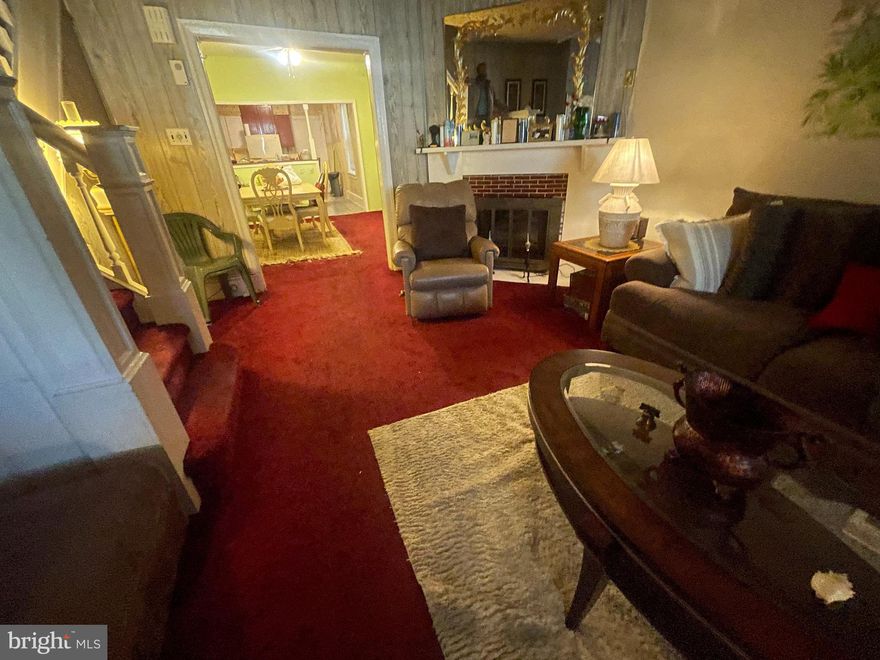 This Kingsessing home 3Br/1 Bath home is ready for renovation or rehab.  Investors or developers will find this opportunity worth taking a look at, as well a  handy owner occupant with vision. It appears the owners started some projects, like a bathroom remodel, but did not complete. The structure has  good bones, with some replacement plumbing and electrical systems and forced air heating.  Original elements like mantle and vestibule, can create the canvas on which to restore this house to its former glory.  The exterior is in good condition overall.  Very convenient to public transportation and retail.