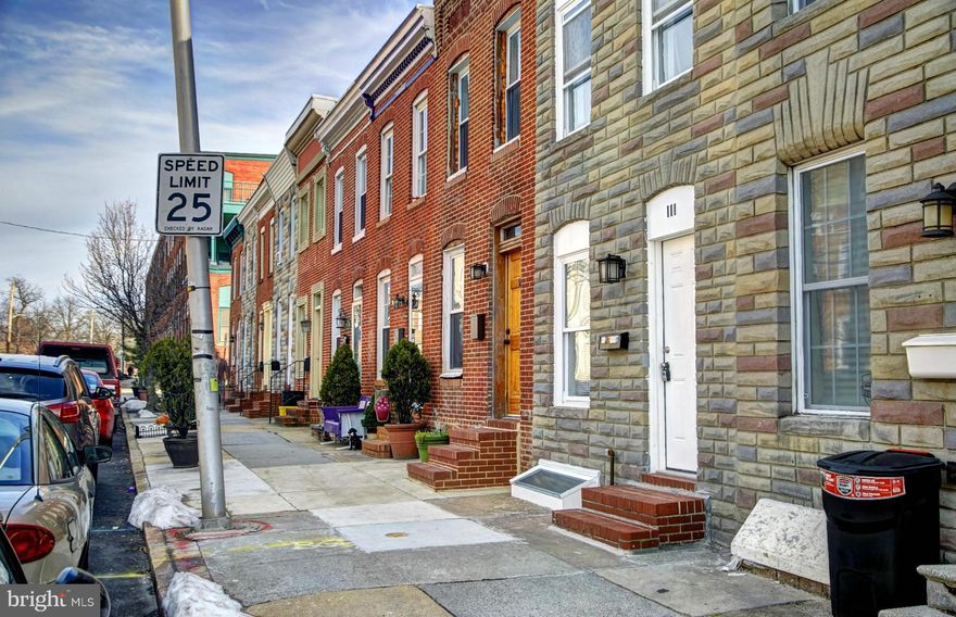 Fully renovated Rowhome in lovely part of Federal Hill. New stainless steel appliances, granite counter tops, HVAC, hot water and stackable washer dryer make this a truly move-in ready. Great master bedroom and second bedroom could be converted into huge walk-in or office. Half a block from Riverside park and walking distance to all of the bars, restaurants and shops. Set up a showing today!