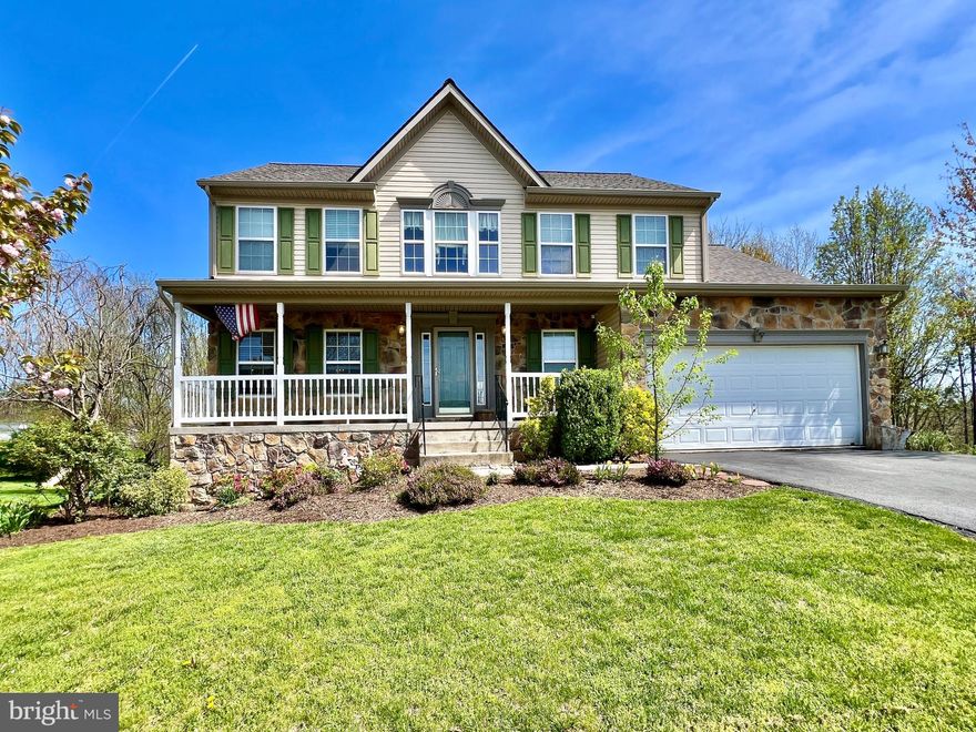 Welcome to 59 Lofting Lane in the picturesque and much sought-after community of Stonebridge on the outskirts of  Martinsburg, WV! This captivating 4-bedroom, 3.5-bathroom house is an idyllic haven for first-time homebuyers and families dreaming of space and community amenities. Nestled on a serene .23-acre lot, this home offers a combination of privacy and community spirit, thanks to its cul-de-sac location and tree-lined backdrop.

As you step inside, you're greeted by a stunning 2-story foyer leading to a cozy formal living room/diningroom combo.  . The separate dining room adds a touch of elegance for special occasions. The main level boasts hardwood flooring and an inviting kitchen-family room combo, ideal for gatherings, and a  beautiful stone studded wood-burning fireplace, perfect for those chilly evenings. Upstairs, the spacious bedrooms promise restful slumber, while the partially finished walkout/up basement—with its own den and full bath—awaits your finishing touches.

Outdoor living is a breeze with a beautifully landscaped front yard, a huge deck off the kitchen, and a fully fenced backyard featuring a raised bed and fire pit for memorable nights under the stars. The new roof, gutters, and downspouts, installed in 2023, ensure peace of mind.

The Stonebridge community enhances your lifestyle with a pool, tennis/pickleball court, basketball net, walking paths, tot lot, picnic pavilions, Opequon creek frontage, and neighborhood events—all within the beauty of a golf course setting with several lakes. Plus, with the golf course, driving range, and restaurant just across the way, recreation and relaxation are always at hand.

Make 59 Lofting Lane your new address and cherish the joy of community, comfort, and convenience in this lovely Martinsburg retreat!