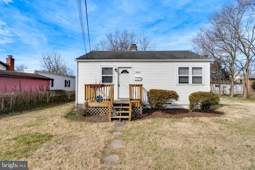 Welcome to this charming recently renovated cottage in Lakeland. Located a short walk away from the University of Maryland campus, this house sits on a large, flat, and green quarter acre lot. Perfect for investors looking to have a monthly income stream or as a future development site. 

The main level includes an eat-in kitchen, a laundry room, and a sizable living room. The kitchen features a new countertop, new range/oven, new range hood/fan, and refinished cabinets, The two bedrooms have just been renovated with new flooring, drywall, closets, and the bathroom has new tile and vanity. Don't miss out!