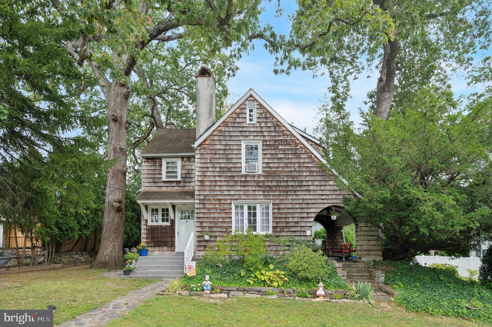 Come see this awesome find in the heart of Broomall, A well maintained home consists of, Livingroom with fireplace, with a set of french doors to a beautiful covered porch, opens to dinning room with a built in bay window, and another set of french doors to the back covered porch/room, next is a eat-in kitchen off of the dinning room with plenty of cabinet space, this opens into the back porch/room with opportunity for a planned space, also houses a washer.and dryer. Hardwood floors in the Living room and Dinning room. Upstairs you will find a full bathroom and three spacious bedrooms. The Basement has been fully finished with a half bath and a built in bar for entertaining , exterior has a nice yard and a 2 story detached garage , with pleanty of space on the 2nd floor for storage. Situated in a sought after neighborhood, with a short walk to public transportation, and a short drive to shopping and restaurants. Come take a look at this awesome home waiting for a new owner