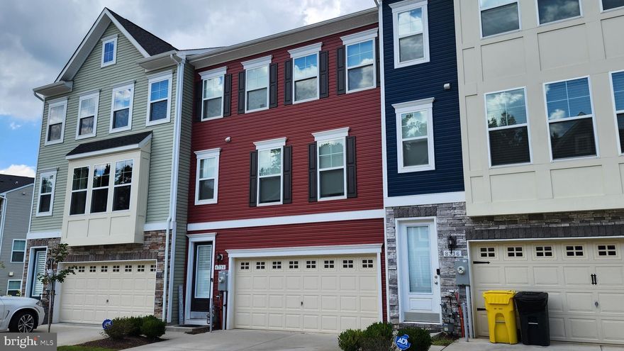 This beautiful, 2,520 square foot, 2020 built, townhome with a 2 car garage is located in the Wade’s Grant community of Millersville.  Approximately 20 minutes from Fort Meade with convenient access to major commuter routes to Baltimore, Annapolis & DC.

The main living level features LVP flooring throughout, an expansive 20’ x 20’ living room, a dedicated dining area, and a well-appointed kitchen with upgraded finishes, gas cooking, and access to the deck, and a half bath is also located on this level.

The ground level offers a family room with another convenient half bath and direct access to the rear patio and fenced back yard, and a second foyer area with access to the 2 car garage. 

The upper level includes three bedrooms and two full bathrooms, including a primary suite with an en-suite bath and walk in closet, plus a laundry room with ample storage space. 

Community amenities include playgrounds, a dog park, and a BBQ area at the main park. This is a must see!