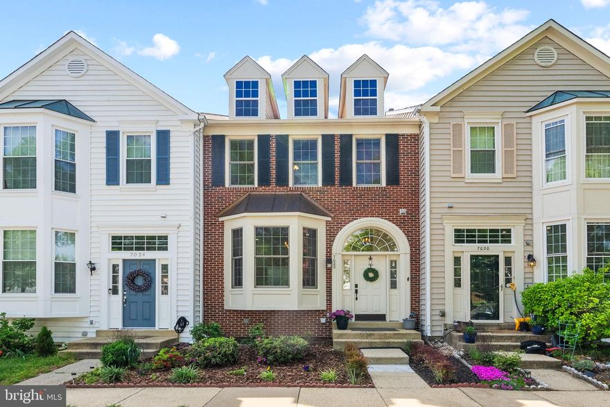 **Offer deadline of noon on Monday, April  28th. **Welcome to 7022 Darby Towne Court, a meticulously maintained residence nestled in the sought-after Kingstowne Community of Alexandria. This elegant townhome features three bedrooms and three and a half bathrooms, offering ample space and comfort. The updated kitchen boasts a large island, stainless steel appliances, white cabinets, and granite countertops, and a charming bay window. The Living Room spills onto a large deck with serene views of surrounding trees allowing for easy entertaining and privacy. The property has soaring ceilings and abundant natural light, enhancing its inviting atmosphere. Hardwood floors and recessed lighting add a touch of sophistication on the upper levels. The large basement has recessed lighting and a fireplace for function and comfort. The walkout basement also includes a full bath and large storage room. Enjoy the benefits of many community amenities, including pools, tennis courts, and walking paths. A new library, police station, and community center are wrapping up construction and are expected to open in August. This beauty is situated close to community pools, tennis courts, shopping, dining, the Pentagon, Ft. Belvoir, Ft. Myer, JBAB, National Airport and public transportation, offering an ideal blend of tranquility and accessibility. Three metro stations are close by as well as a bus stop to the metro just down the street. Experience the best of Alexandria living at 7022 Darby Towne Court.  Floor Plans are included in the photos.  ***********Offer deadline of noon on Monday, April 28th. ***
**Roof is 2yrs old, new Hardwood floors, new HVAC compressor, new washer and dryer**