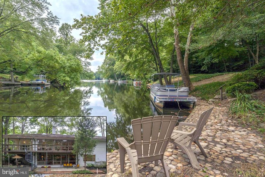 OPEN HOUSE  SUNDAY 11/19/23   2-4pm.  Welcome to the truly stunning and picturesque Mid-Century Modern Lake House at 6124 Beachway Dr.  Lake Barcroft (Beach #4)  * The floor-to-ceiling windows  provide an incredible view of the lake creating a tranquil & beautiful atmosphere  *Enjoy fishing, boating, and swimming adventures right from your own backyard. *  The attention to detail in your kitchen with the stainless steel counters and shelving as well as the tile backsplash showcase both style & functionality  *  The Kitchen Aid 6 burner commercial stove & Jen Air dishwasher are undoubtedly valuable additions to your culinary space making cooking & cleaning a breeze  *  The newly refinished hardwood floors on the main level provide both elegance & warmth to your living spaces  *  The presence of two fireplaces contributes to a cozy ambiance perfect for enjoying those chilly evenings  *  The updates including New Windows - 2015, HVAC system - 2019,  hot water heater - 2018 & new electric lines - 2020 show pride of ownership & a  commitment to maintaining the home in tip top condition  *  Moreover, your outdoor space is equally impressive with a large deck &  patio as well as extensive native plantings all around the property allows you to take full advantage of the serene lake views  *  The whole yard irrigation system pulls water from the lake & demonstrates a thoughtful approach to the extensive  landscaping & maintenance  *  Your new home at Lake Barcroft is a true gem that offers comfort, style & a close connection to nature  * Enjoy the many beaches, social clubs & lake activities in your new neighborhood!*  Welcome home! Love where you live  *