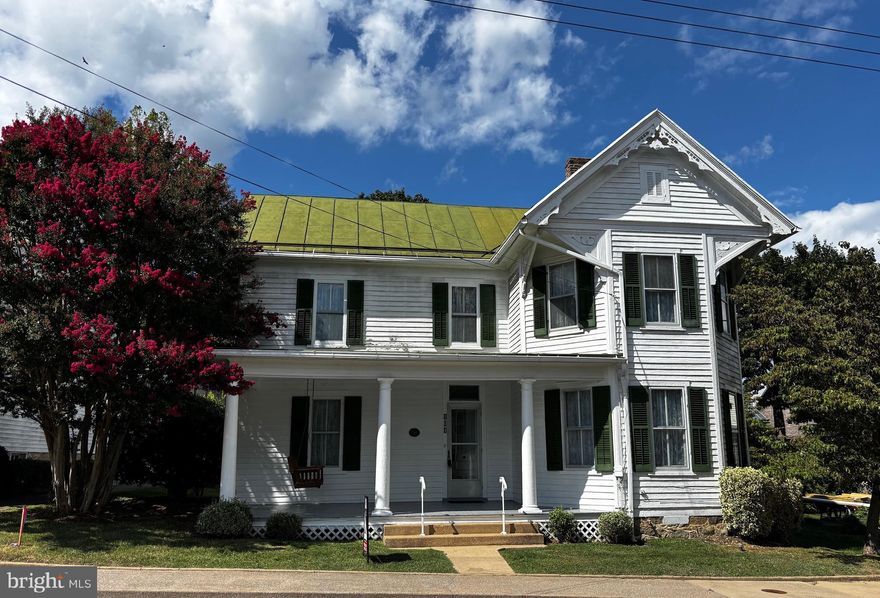 Built in 1903 this historic 2 story home features 4 Bedrooms 1.5 baths, large living room with lots of windows, family room off the entry hall, large dining room adjacent to eat in size kitchen, a full size laundry all on the first floor.  Going up to the 2nd floor there are 4 good sized bedrooms with the Full bath and adjoining Make-up/dressing area.  Three of the bedrooms have good size closets considering the era the house was built in and 4th bedroom has a smaller but deep closet that is tucked in under the stairs to the walk-up attic.  The attic provides lots of storage and houses the upstairs A/C system that cools the 2nd floor.  There is a cellar under the house with access from inside the house which houses hot water heater, oil furnace and Central A/C for the first floor.  Situated on a 45' x 163' lot with mature trees and lots of space to create play area or build your fire pit and patio to lounge around.  Convenient location in Historic Edinburg.