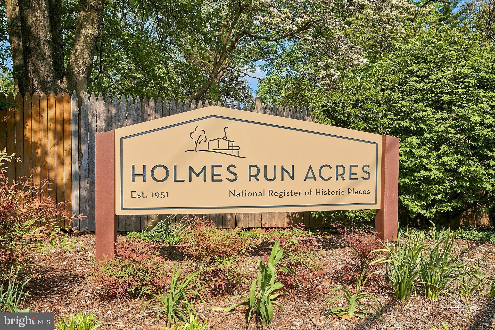 HOLMES RUN ACRES - Residential