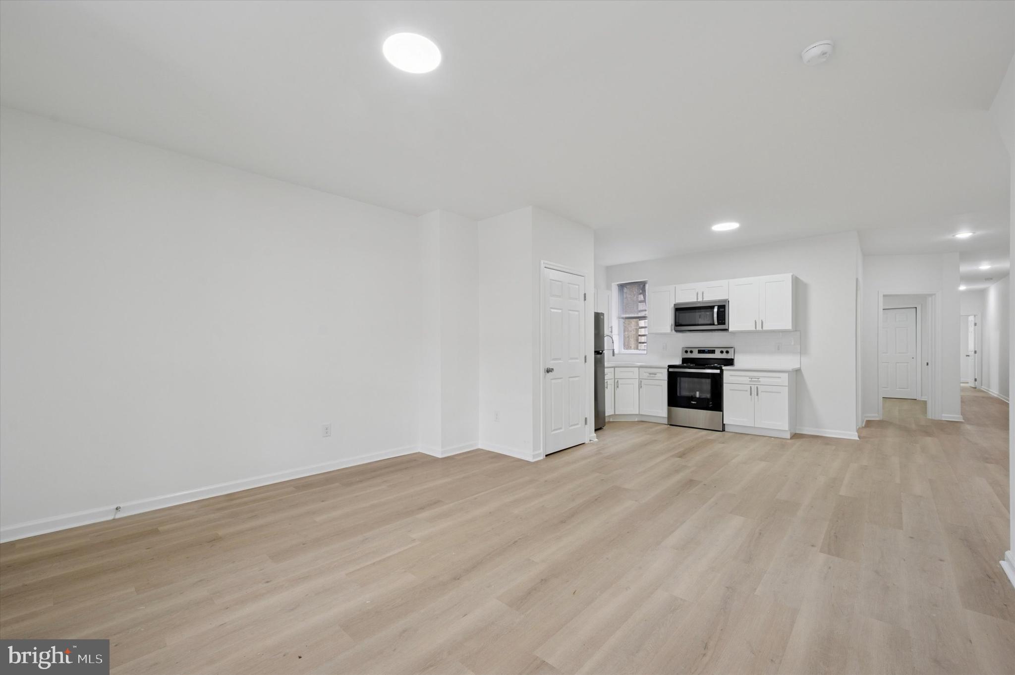 Welcome home to 5431 Walnut Street #1. This spacious and freshly remodeled three bedroom, one bath apartment is ready for its next long-term resident. The bright and modern bottom floor unit has been beautifully updated with an open floor plan that makes it easy to cook, relax, and spend time together. The bedrooms are all generously sized, giving you plenty of room to spread out, create a cozy retreat, or set up a home office. You can enjoy a private backyard, perfect for relaxing, entertaining, or simply getting some fresh air right at home. Located in the heart of West Philly’s popular Cobbs Creek neighborhood, you will love being in such a walkable area surrounded by local shops, restaurants, parks, and convenient public transportation. At $1,780 per month and PROUDLY WELCOMING SECTION 8 VOUCHER HOLDERS, this home is the perfect place to settle in, grow, and make your own for years to come. Schedule your tour today!