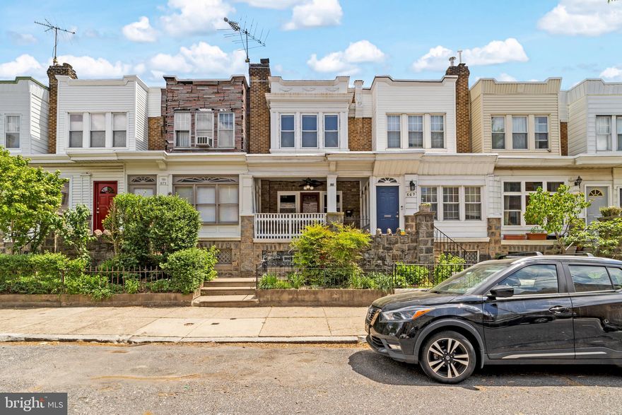 Welcome to your newest opportunity to live in this iconic Philly neighborhood, Fairmount! Conveniently located so close to Center City, University City, the Schuylkill Expressway, the Vine Street Expressway, I95, & Route 1; the paths to anywhere you want to travel to. Having out of town guests and staying local? The Art Museum, Eastern State Penitentiary, fabulous Restaurants, Night Life, Supermarkets, and so much more are at your service! Come home to the warm and inviting curb appeal, as the front shrubs and open/covered Porch are the perfect lounge space for comfy chairs and coffee, while you enjoy the Summer breeze. Cool off inside with Central A/C, while you relax on your Living room couch, or enjoy a feast in the formal Dining room, which was prepared in the spacious eat-in Kitchen. The lower level is a huge blank canvas, currently used for storage, and houses the gas, Carrier, hot-air furnace, and Rheem hot water tank, includes a laundry area, and a rear exit to the Driveway and that ever important 1-car attached Garage. The upper level accommodates with 3 spacious Bedrooms, all with abundant natural light, and a 3pc hallway Bathroom. The home features wood flooring throughout, is freshly painted, and ready for you to just move right in! Please take a minute to view the Video Tour and then schedule your in-person showing appointment, today! Some photos have been Virtually Staged/Enhanced.