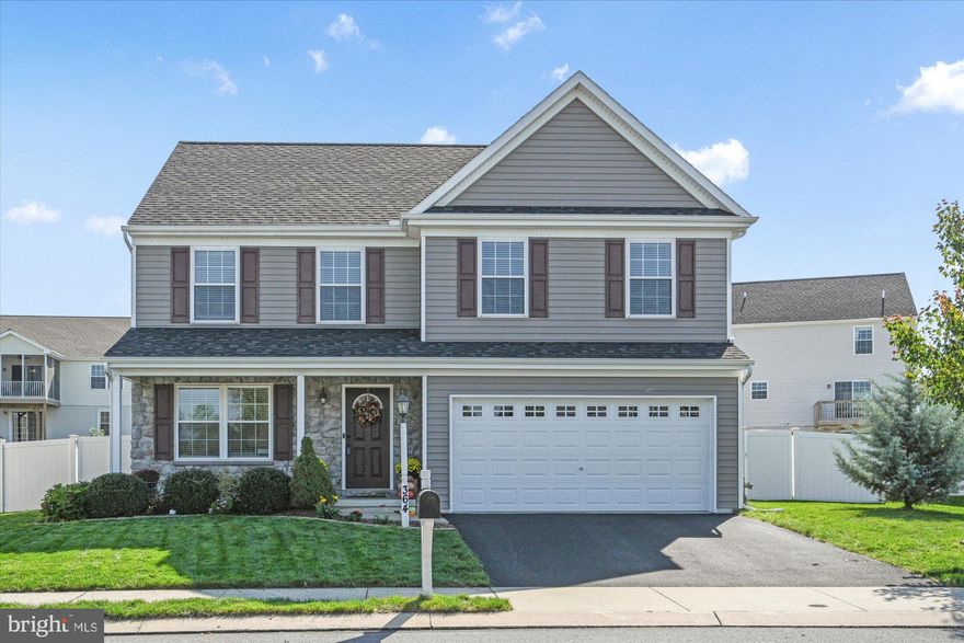 Beautifully maintained 5 year old 2 story home in Manheim Central School District.  4 bedrooms, including a large Owner's Suite, 2 1/2 baths, 2 car garage, full basement with egress, sump pit and pump, plus radon mitigation, step saving kitchen with large pantry, quartz countertops, deep farm sink and breakfast bar. Enjoy the view of the serene pond and estate property across the street while sitting on your front porch or quietly relax on your rear patio which overlooks a vinyl fenced large and secluded backyard.  Stroll the quiet neighborhood walking trail and community park. Refrigerator, stove, microwave, washer and dryer included.

No escalation clauses. Deadline for offers will be Thursday, October 20th, at 5pm.  Presenting to seller that evening.